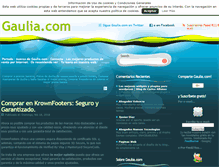 Tablet Screenshot of gaulia.com